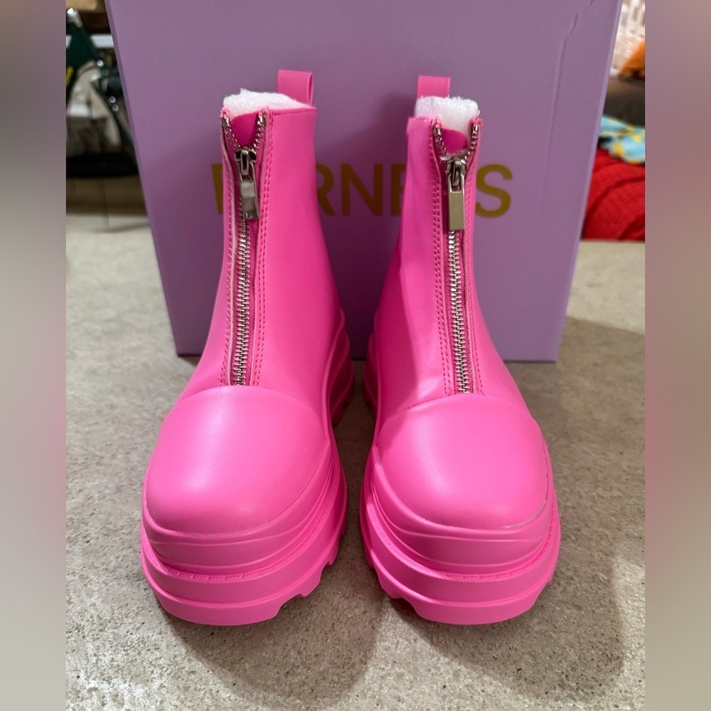 Pink Platform Shoes with Chunky Sole (pls read description)